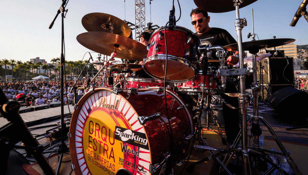 orquestra de baterias