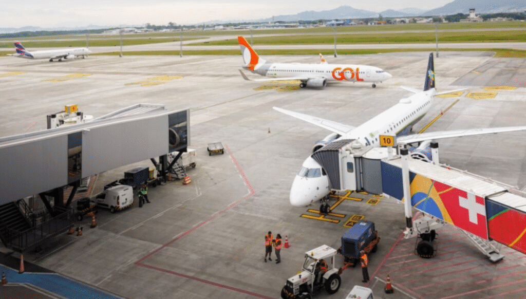 voos internacionais florianópolis