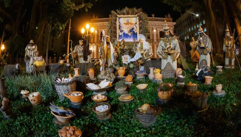 presépio da praça xv