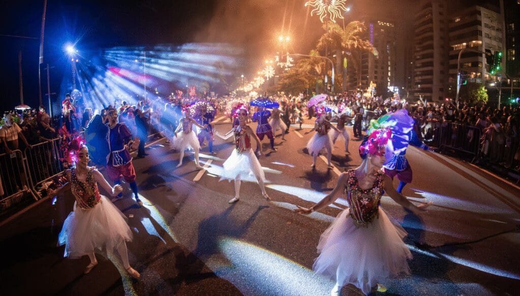 Desfile de Natal e Cortejo do Papai Noel