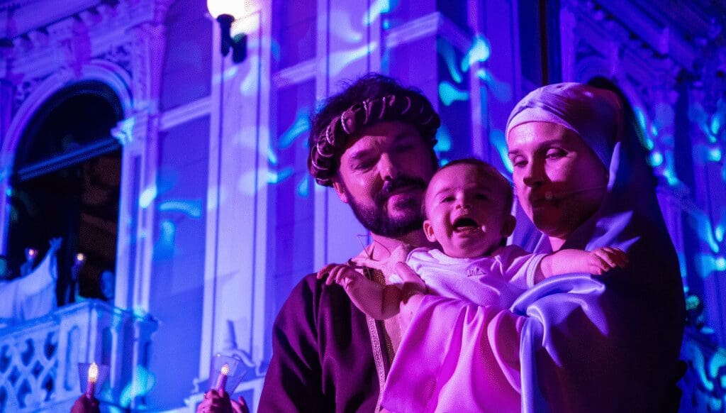 programação de natal