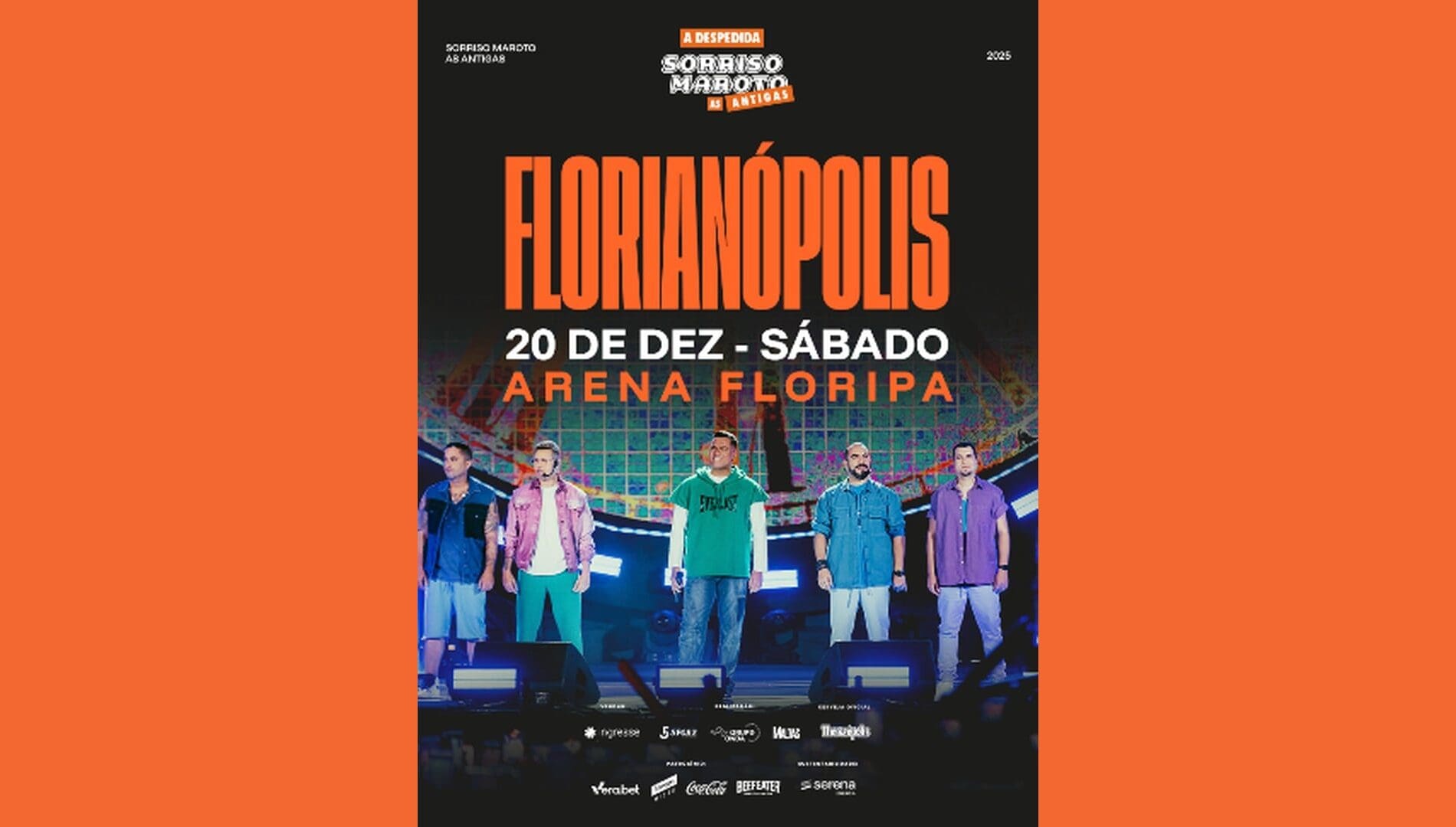 Show Sorriso Maroto em Floripa: turnê “As Antigas”