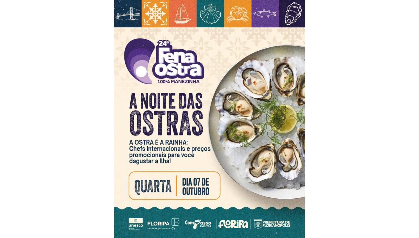 Fenaostra 2026: Noite das Ostras
